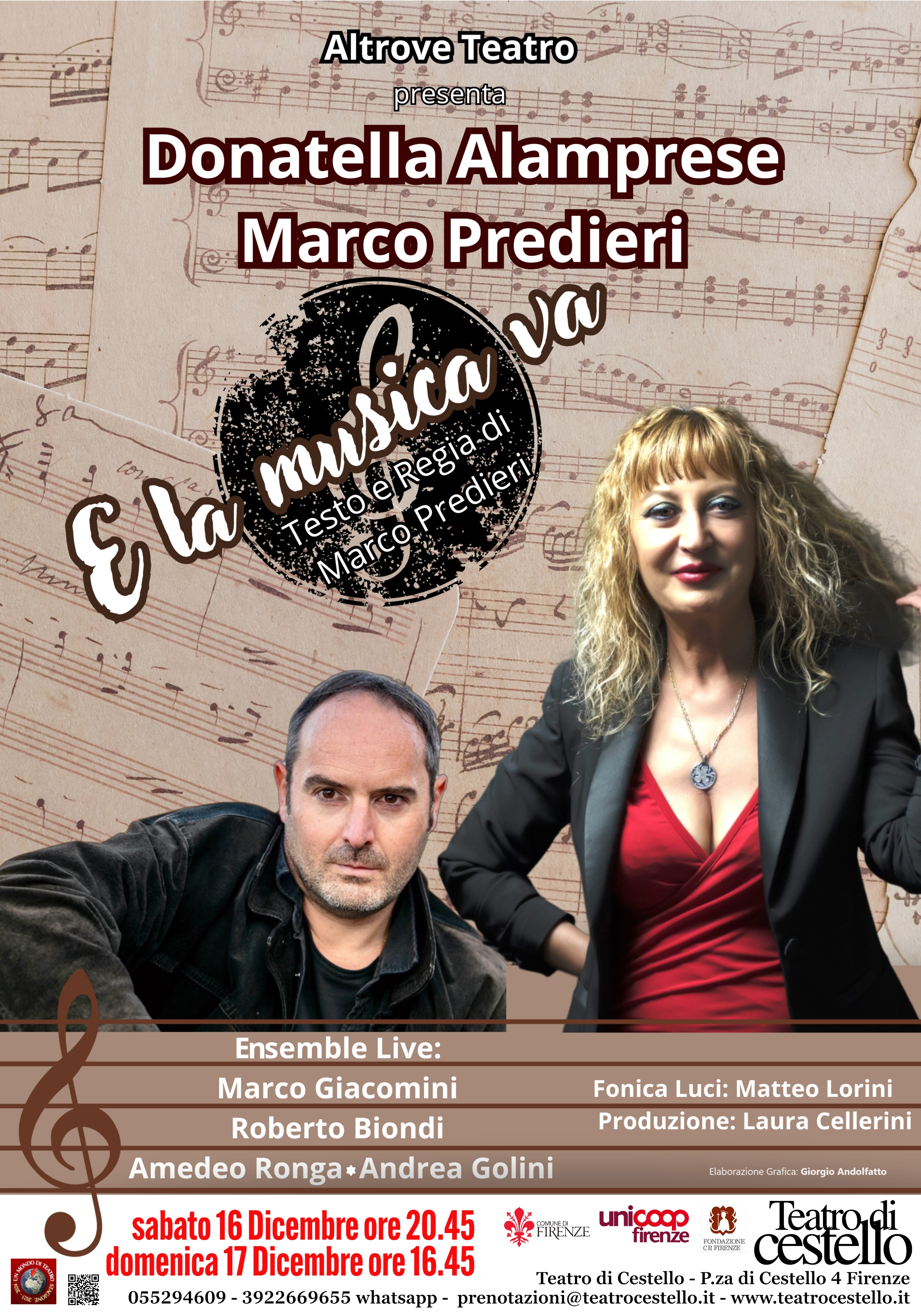 Lorenza e Maurizio live, omaggio a Gigi Proietti a Roma, domenica